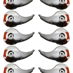 Kit 10 Calota Calotinha Rodoar Caminhão Rodo Ar