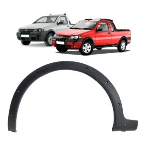 Moldura Alargador Paralama Dianteiro Strada 2005 A 2008