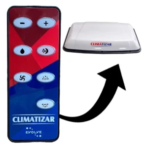 Controle Remoto Climatizar Evolve Caminhão 12V/24V Linha Pesada