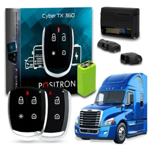 Kit Alarme Carro Caminhão Bivolt 12/24v Cyber Tx360 Positron