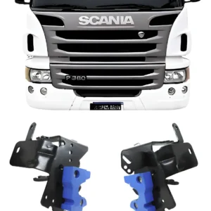 Par Fechadura Grade Capô Scania Serie 6 Compatível