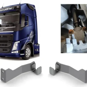 Par Reforço Suporte Paralama Traseiro Volvo Fh 2015 A Frente