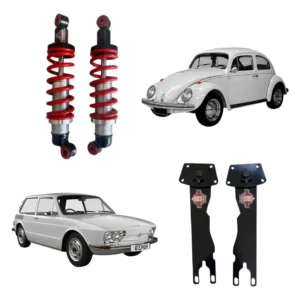 Suspensão Fusca Motor Ap Coilover + Lader Bar