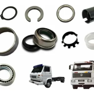 Kit Bucha Rolamento Coluna Direção Caminhão Vw 8140 12170