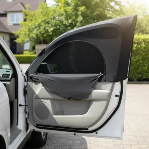 Cortina E Protetor Solar À Prova De Mosquitos Para Carro