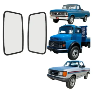Par Retrovisor Universal Grande Caminhão Ônibus Ford Mb Gm