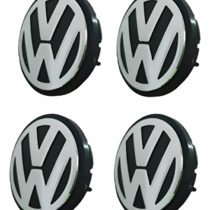 Kit Calotinha Tampa Roda Original Vw Gol G5 G6 Fox Polo 56mm