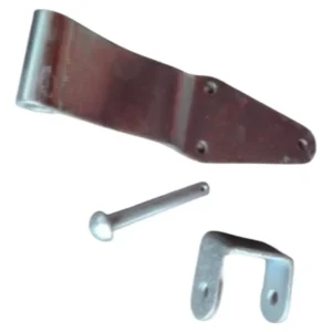 Dobradica Da Porta Baú Com Suporte Cavalete Inclinado + Pino