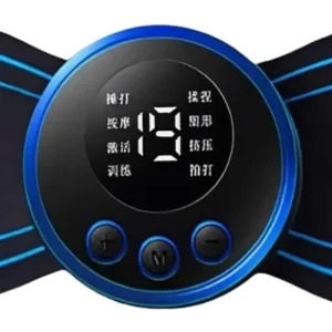 Mini Massageador Portátil Recarregável Elétrico 8 Modos 19 Intensidades