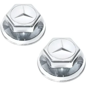 Par Sobre Tampa Cromada Cubo Dianteiro Mb 1113 1313 1620