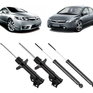 4 Amorecedores + 4 Molas New Civic 2007 - 2011