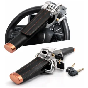 Tranca De Volante Premium Universal Proteção Reforçada
