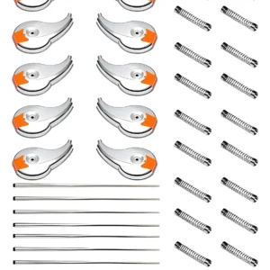 10 Calota Rodoar +10 Cano 70cm +20 Mola Cromada Caminhao