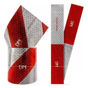 Kit 20 Faixa Refletiva Lateral + 1 Parachoque Caminhão DM Refletivos
