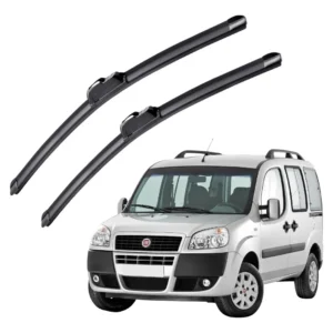 Par Palhetas Limpador De Parabrisa Fiat Doblò 2001 À 2021