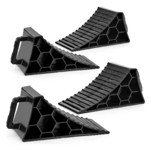 Calços Para Rodas 4x Com Alças Para Caminhão Rv