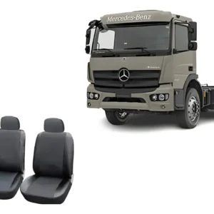 Jogo Capas Bancos Tecido Couro Caminhao Atego 1725 4x4