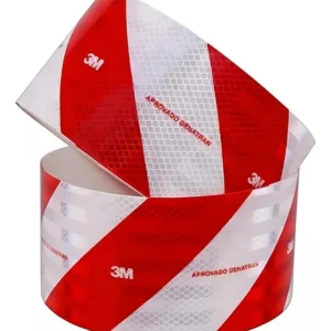 Faixa Refletiva 3m Para-choque Caminhão Van 2,40m X 10cm