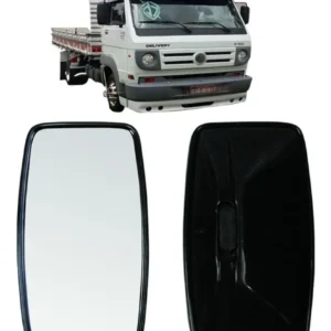 Espelho Retrovisor Plano Médio Para Caminhão Vw Delivery