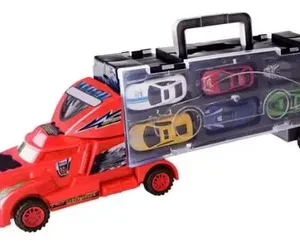 39 Unidades De Transporte De Caminhões De Brinquedo Porta-ca
