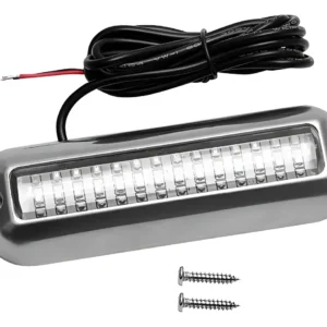 Luz Azul Subaquática 42 Leds 12v Para Barcos Luz Subaquática