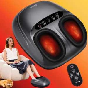 Massageador Para Os Pes Controle Remoto Função Aquecimento