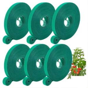 Fita Adesiva Para Plantas, 6 Rolos, 196 Pés, Lazos Retor