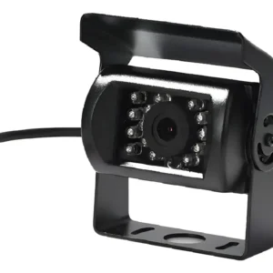 Mini Camera 18 Leds 2000 Linhas Prova D Agua Com Infra Verme Cor Preto