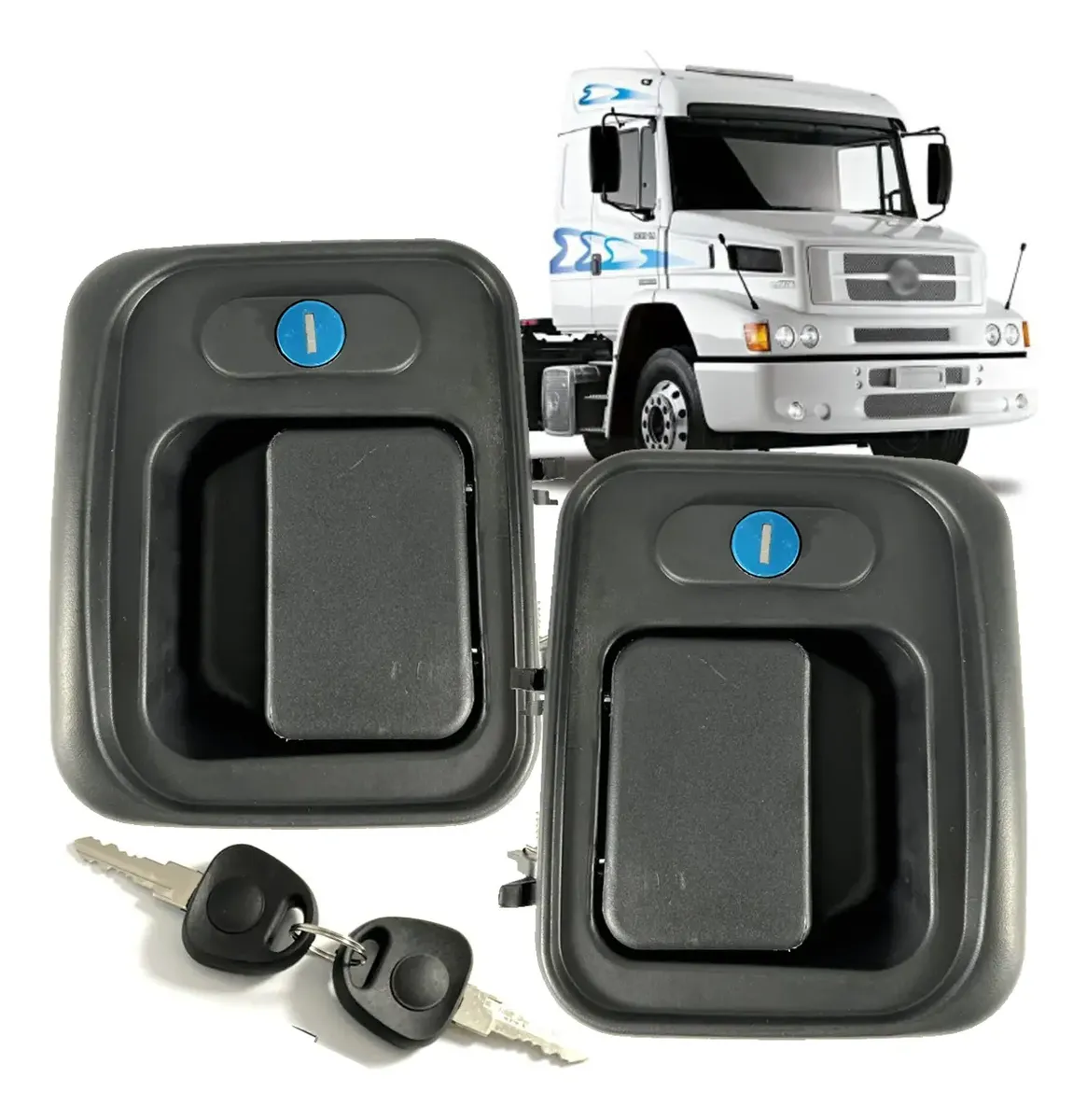 Par Maçaneta Externa Caminhão Mercedes 1718 1720 1938 2423k