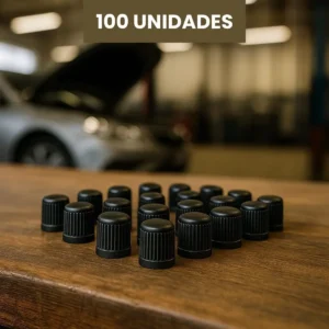 100 Tampa Válvula Bico Pneu Caminhão Carro 100 Unidades