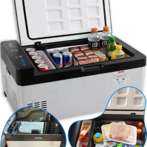 Geladeira Portátil Stonni Caminhão Frigobar Mini Ônibus Van Motorhome 30 Litros Carro Liga No Acendedor 12/24v Interna Bivolt Scania Volvo Iveco Daf