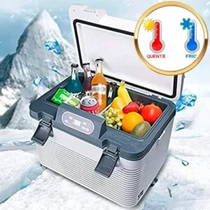 Geladeira Portátil Tomate 19L 12V/24V Dupla Função Carro Caminhão
