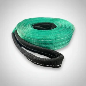 Cinta De Elevação Carga Sling 2 Mts 60mm 2 Ton Verde F.s 7:1