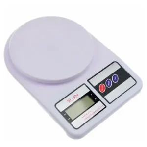 Balança de cozinha digital SQ Cozinha SF-400 pesa até 10kg Branco