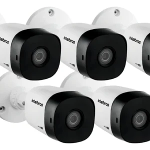 5 Câmeras De Segurança Vhl 1220 B Hdcvi Full Hd Intelbras