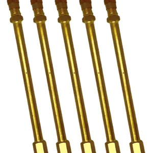 Kit 5 Prolongador Extensão De Metal Bico Caminhão 152,4mm