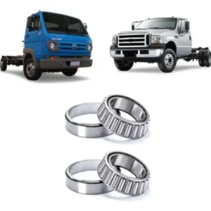 Par Rolamentos Lateral Caixa Satélite Ford F4000 F250 F350