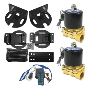 Kit Sup Suspensão Ar Caminhão + 2 Valvulas 24v + Kit Central