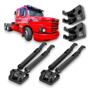 Par Trava Gancho Duplo Capô Scania Bicudo 112 113h 142 143hw