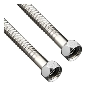 Kit 2 Engates Alta Vazão Rigido Aço Inox P Aquecedor Fxf 1/2