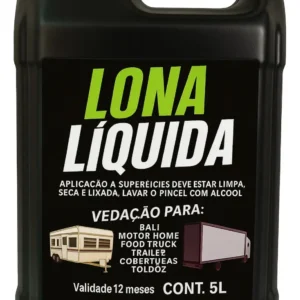 Lona Líquida 5l Para Vedação De Calha E Teto