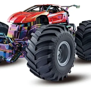 Carrinho De Controle Remoto High Car 4x4 Vermelho Maxi Toys