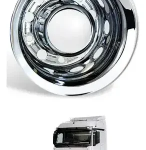 Calota Embutir Traseira Oval Chanfrada A22.5pol Universal