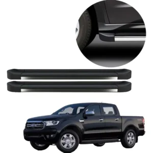 Estribo Evo Ranger Cabine Dupla 2013 Até 2023 Preto Fosco
