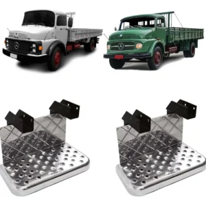 Estribo Escada Caminhão Mb 1113 1313 1513 2013 Inox Inferior