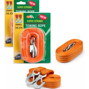 Kit 2un Cabo Cinta Reboque Elevação Amarração 3000kg - 4m