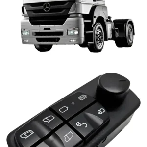 Botão Comando Vidro Elétrico Caminhão P/ Mercedez Atego Axor