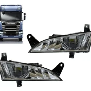Par Farol Auxiliar Grade Scania Ntg 2019 20 21 22 23 2024