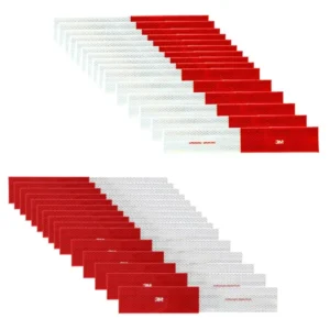 Kit 30 Faixa Refletiva Original 3m 15 Direito 15 Esquerdo