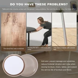 Tapetes Para Móveis, Para Mesa, Cadeiras, Pés, Protetores De